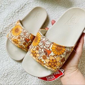NWT Vans La Costa Slide On Trippy Mushroom Print